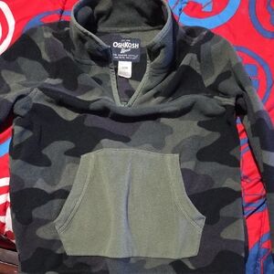 OshKosh Camo Pullover Sweater
